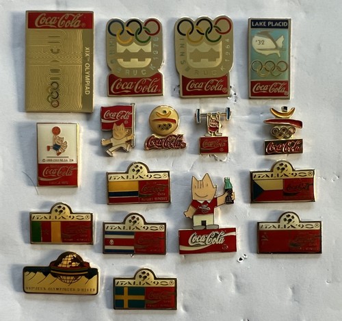Pin lapel coca - 17,