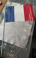 drapeau français 31 cm X 21 cm
