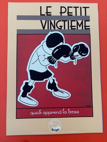 Herge serigraphie tintin - serigraphie,