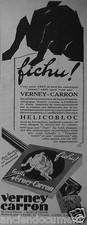 PUBLICITÉ 1927 ARMURERIE VERNEY-CARRON FUSIL HELICOBLOC SAINT-ÉTIENNE