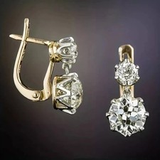 Boucles d'oreilles rondes