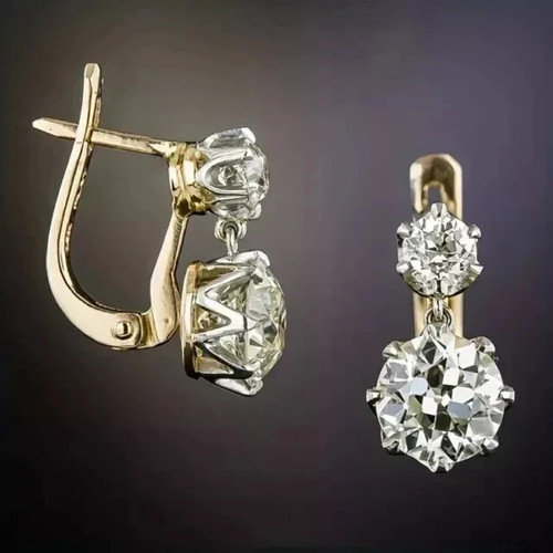 Boucles oreilles rondes - boucles, d'oreilles
