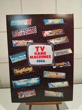 Brochure Vintage "TV Game Machines" Sega Bornes D'arcade