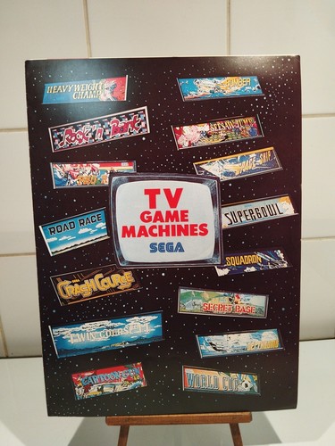 Brochure vintage game - brochure,