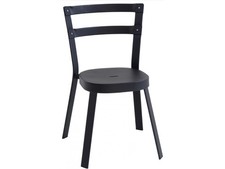 Emu Chaise Acier Thor Noire Jardin Intérieur Restaurant Meubles BAR