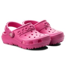 Sabots Crocs Hilo Clog Neon Magenta / Butterfly Heart/ 30-31 EUR / 13 M US / C13
