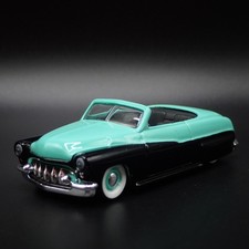 1950 50 Merc Mercury Convertible Teal 1:64 Echelle Collection Voiture Miniature
