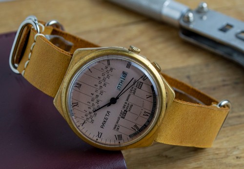 Montre vintage raketa collège - vintage,