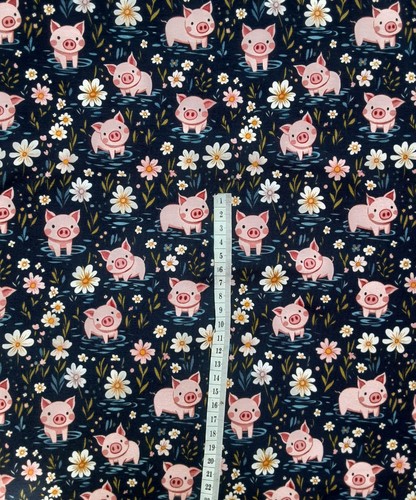 Tissu toile coton imprimé - tissu, de
