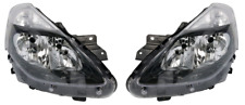2X PHARE AVANT DROITE +GAUCHE ÉLECTRIQUE POUR RENAULT CLIO III Ph II 06.09-11.12