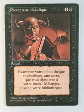 RUSH Francais Précepteur diabolique Good MTG magic FBB