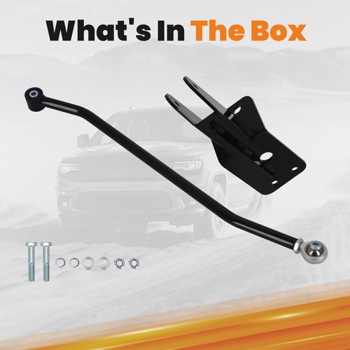 Adjustable track panhard bar - track,