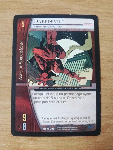 Card marvel system - vs, 2004