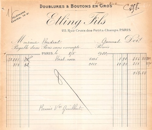 1921 boutons gros - en, etling