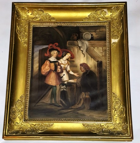 Peinture xixe scène genre - peinture,