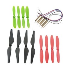 8520 7.4v moteurs sans balais brushed set 8.5x20mm + hélice 71/65 / 55mm cw ccw