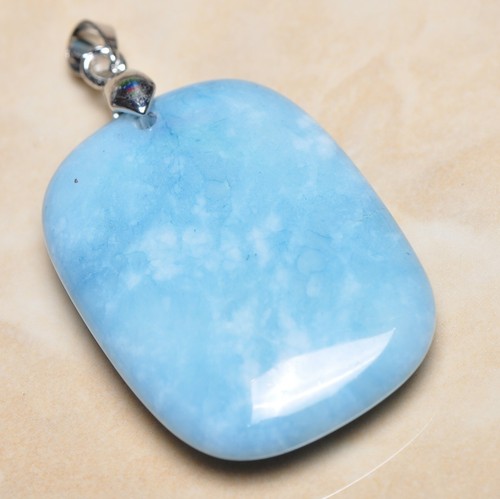 Blue caribbean larimar - larimar, jasper