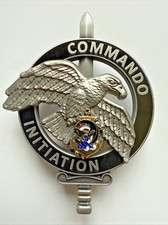 Brevet commando Initiation FORCES SPECIALES recherches  Coloniale 21 RIMA.