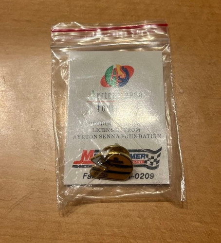 Pin casque ayrton senna - casque,