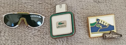Broches lacoste parfum - broches,