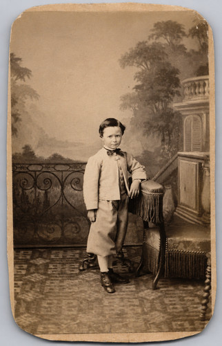Cdv 1865 petit - garçon, costume