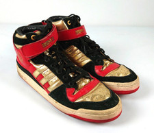 Adidas Forum Mid Hellboy II The Golden Army limitée 2500 ex. or gold Hi Top 2008