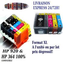 Cartouches compatibles XL pour série pro  HP 920 ou  HP 364 OfficeJet 6000 6000E