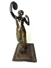 Danseuse Orientale En Bronze