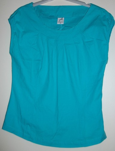 Top turquoise jacqueline - turquoise-,