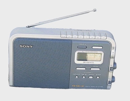 Vintage sony radio réveil - radio,