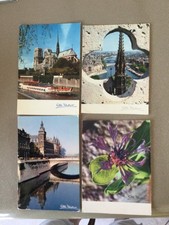 Lot 4 cartes postales ALBERT