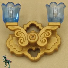 Playmobil lampe murale dorée