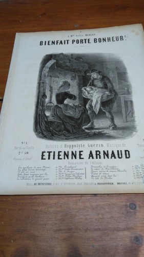 Partition ancienne bienfait - partition, ancienne."