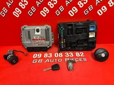 PEUGEOT 307 1.6 HDI KIT DEMARRAGE CALCULATEUR 0281011863 9655943580 9653958980