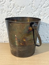 Sceau À Champagne / Glaçons Félix Frère En Métal Argenté