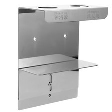  Porte Savon Liquide Shampoing Douche Distributeur Mural Porte-lotion