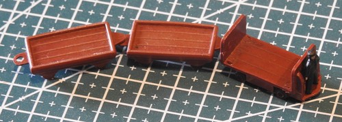 Train miniature tracteur - train,