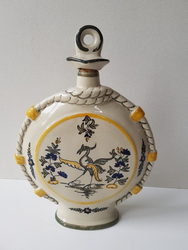 Gourde ceramique signée
