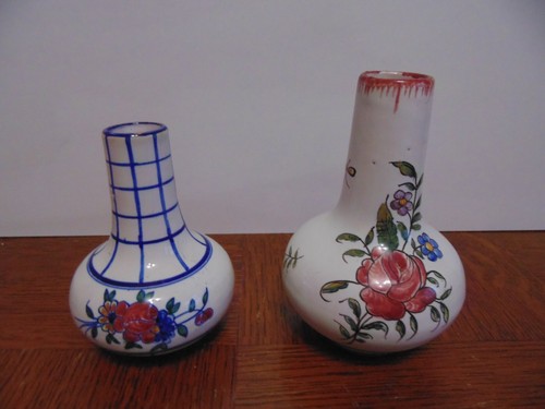 Lot petit vase faience - lot,
