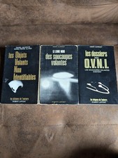 Lot De 3 Livres OVNI Soucoupe