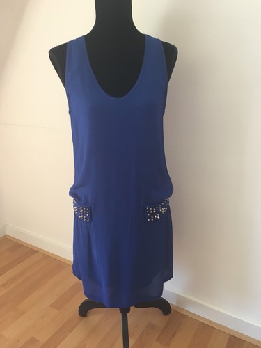 Robe bleue cop - robe,