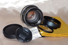 Objectif 50mm f1,8 ZEISS PLANAR bouchons-filtre-pare-soleil-housse EXCEPTIONNEL