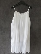 ROBE BLANCHE PLUMETTI  IDEAL CEREMONIE ♥ LITTLE COUTURE  ♥ T 12  ANS TTBE +++ ☺