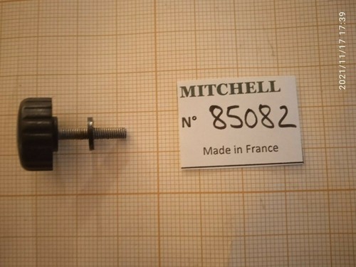 Bouton manivelle noir mitchell - bouton,