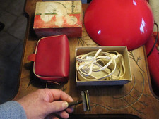 Ancien Rasoir PhiliShave Boite + Catalogue et Valet + Sacoche Trousse Philips