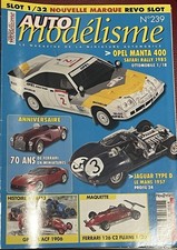 Auto Modélisme 239 Novembre 2017 Spark Minichamps Norev Solido Opel Manta 400 F1