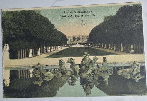 Cpa parc versailles bassin - cpa,