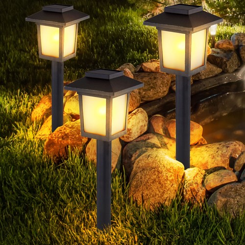 Led solaire lumières - 3x,