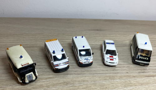 Lot véhicules de police - lot,