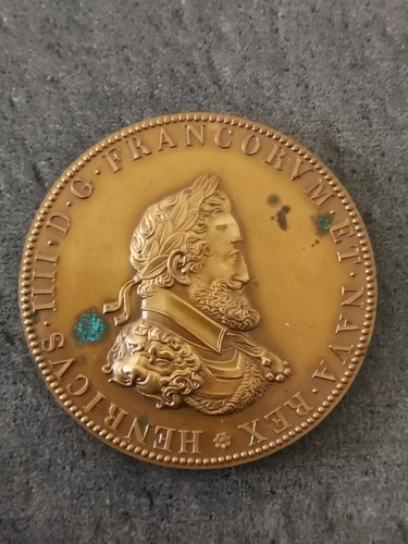 Medaille bronze - bronze, (refrappe)